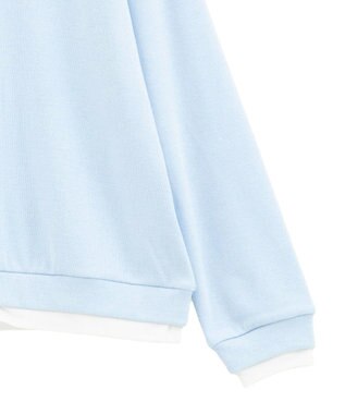 CRAFT STANDARD BOUTIQUE レイヤード風プルオーバー Light Blue