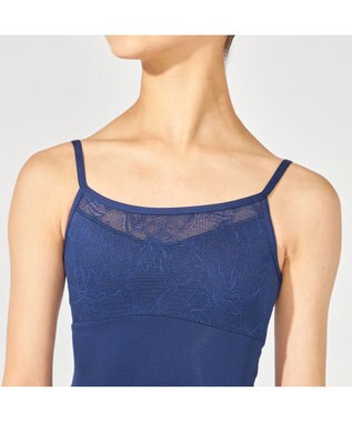 Chacott キャミソールレオタード コバルトブルー