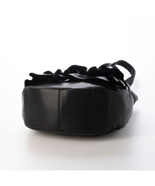 UNBILLION カシュカシュ cachecache / フリルトートバッグ ブラック