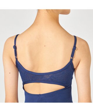 Chacott キャミソールレオタード コバルトブルー