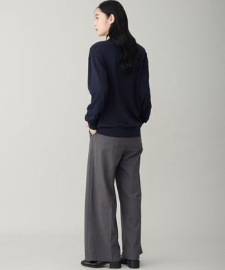 UNFILO MENS 【男女兼用】ソフトサーモ アンチピリングニット ポロ ネイビー