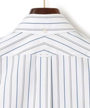 J.PRESS MEN 【WEB・一部店舗限定】PINOXリズムストライプシャツ/B.D. ターコイズブルー系2