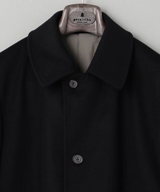 GOTAIRIKU ウールカシミヤビーバー_ステンカラー ブラック系8