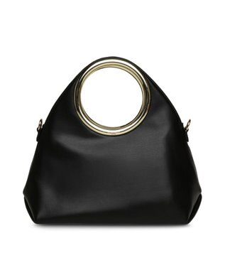 STEVE MADDEN BFIORA リングハンドル2WAYミニバッグ ブラック