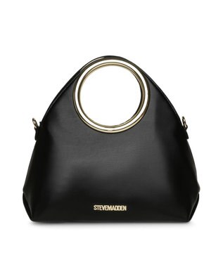 STEVE MADDEN BFIORA リングハンドル2WAYミニバッグ ブラック