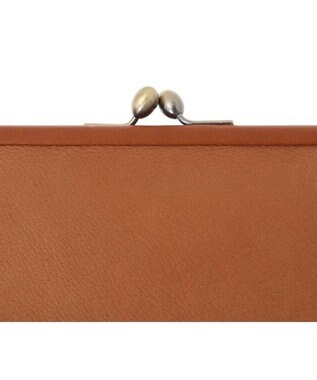 genten gソフト2 口金二つ折り長財布 チャ