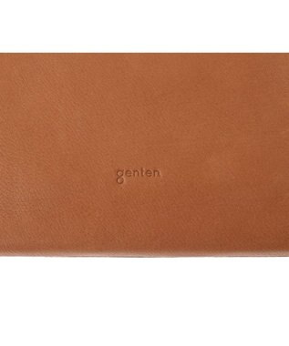genten gソフト2 口金二つ折り長財布 チャ
