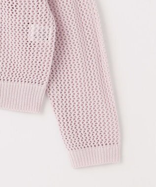 ANY L メッシュプルオーバー ラベンダー