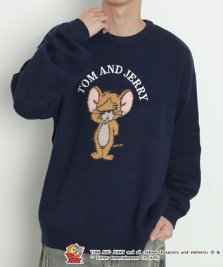 WEGO JERRY　シャギージャガードニット