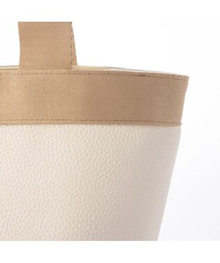 UNBILLION カシュカシュ cachecache / シュリンク舟型2wayトート アイボリー