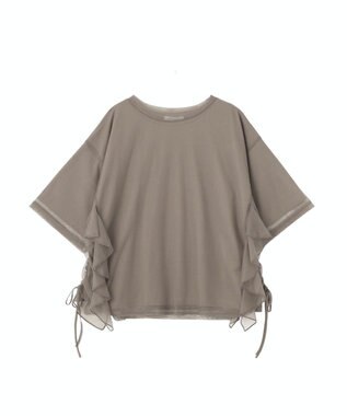 Green Parks ＳＥＴ２点チュール＋半袖ＴＥＥ Charcoal Gray