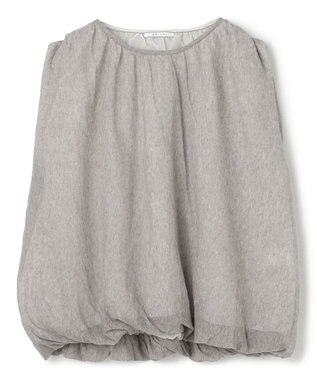 BEIGE， TOPAZ / バルーン シアーニット L.Grey