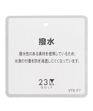 23区GOLF 【WOMEN】【撥水】タフタネックウォーマー ホワイト系