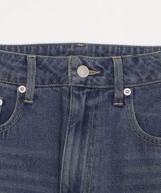 WEGO サマーデニムバレルレッグパンツ デニム中濃加工色