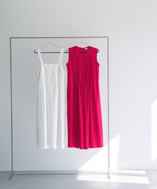 組曲 サマージャージタック ワンピース レッド系