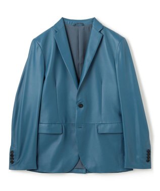 JOSEPH HOMME ライトラムナッパレザー　ジャケット ダルブルー系