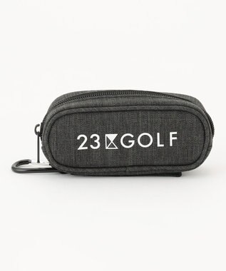 23区GOLF 【UNISEX】メランジシリーズ ボールポーチ
