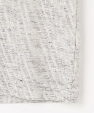 JOSEPH ABBOUD 【吸水速乾/軽量】リネンTOPピケ ポロシャツ ライトグレー系