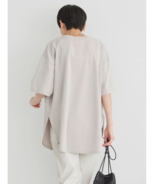 AMERICAN HOLIC 抗菌防臭　Ｄａｉｌｙ！　裾ラウンドカットチュニック1 Gray Beige