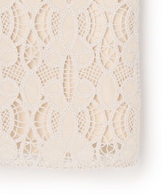 23区 【先行予約】コードエンブロイダリージャージー フレンチスリーブ カットソー ベージュ系