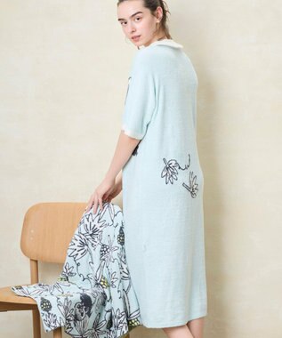 une nana cool 【ムーミン】MOOMIN × une nana ccol　なめらかふわふわワンピース ME