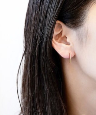 susui 【geometric】sen ピアス M_両耳用 ゴールド