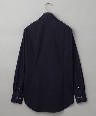 GOTAIRIKU 【形態安定】PREMIUMPLEATS_レギュラーカラー 通年ドレスシャツ（ネイビー） ネイビー系