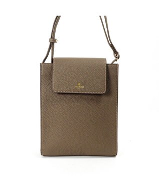 PELLE BORSA 縦ポシェット Reinette レネット 4740 トープ