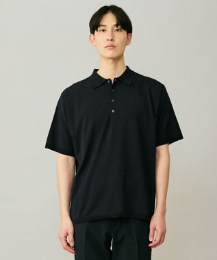 UNFILO MENS アラエルアンチピリングニット ポロ