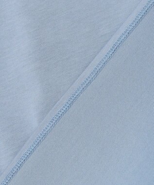 自由区 S ツイストディテール Tシャツ ブルーグレー