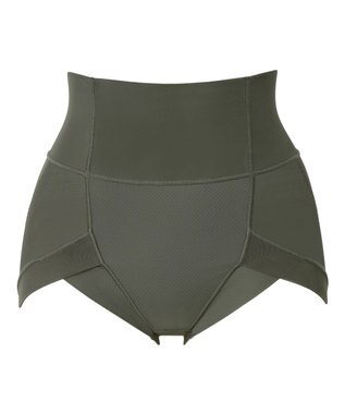 BRADELIS New York 【Yukine inc. 】ゆきねえモアソフト快適ホールドショーツ24  接触冷感で汗をかいても快適補正 カーキ