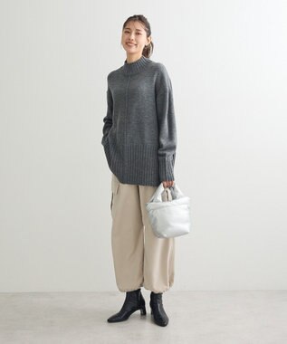 Green Parks ピーチ起毛カーゴパンツ Charcoal Gray