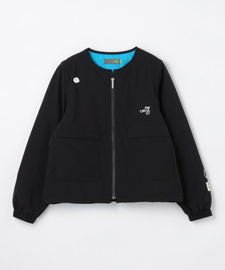 PW CIRCULUS 【撥水加工 / ストレッチ】【WOMEN】デタッチャブルキルティング中綿ブルゾン ゴルフウェア レディース
