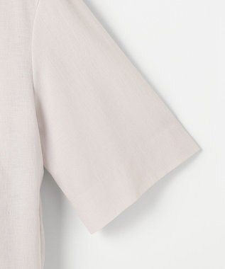 J.PRESS LADIES L 【季節の変わり目に】アキハ BREEZE COOL ノーカラー ブルゾン グレージュ系