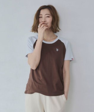 WEGO 【SMLサイズ展開】U.S. POLO ASSN.別注コンパクトTシャツ