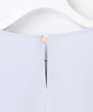 ANY SIS フリル ブラウス ライトブルー