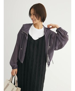 Green Parks ・ＥＬＥＮＣＡＲＥ　ＤＵＥ　シアーマウンテンパーカー Charcoal Gray