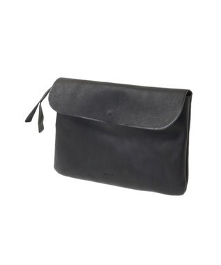 genten 貴重品ポーチ クロ