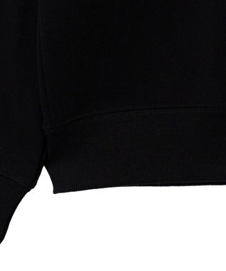 WEGO 【ユニセックス着用ITEM/裏起毛/SMLサイズ展開】リラックスフィットゲームロゴプルオーバー ブラック