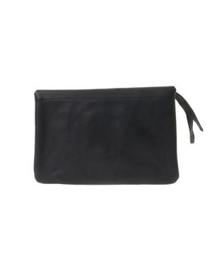 genten 貴重品ポーチ クロ