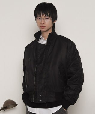 WEGO ナイロンスタンドブルゾン