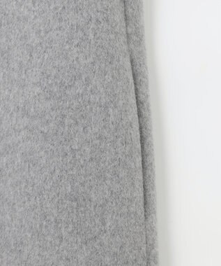 J.PRESS LADIES ブレンドビーバー チェスター コート ライトグレー系