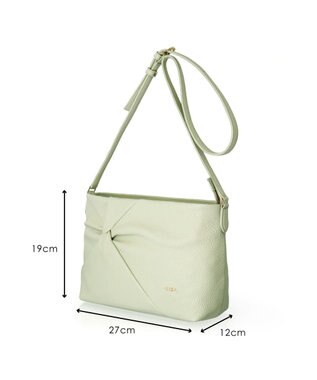 IBIZA エレガンシア　ショルダーバッグ ペールグリーン