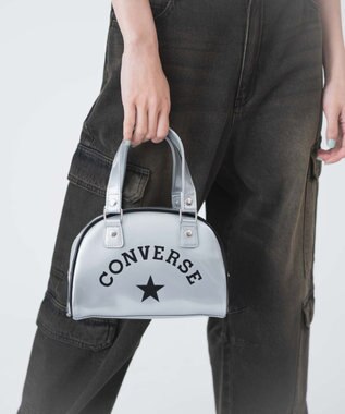 WEGO 【CONVERSE】別注CONVERSEボストンバッグ グレー