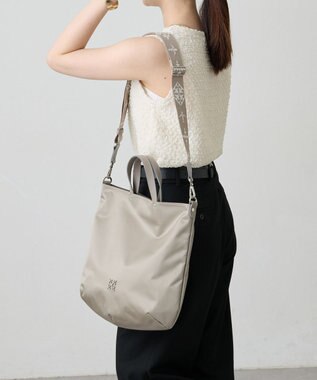 russet 《WEB限定》クラウズナイロン2wayトートバッグ(CE-1501-WEB) Gray