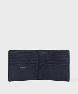 Paul Smith メタルクロップドロゴ 札入れ ネイビー