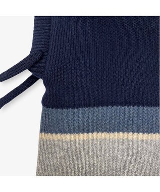 林八百吉商店 un chapeau ニットバラクラバ ネイビー