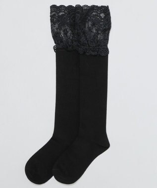 WEGO レース切替ハイソックス