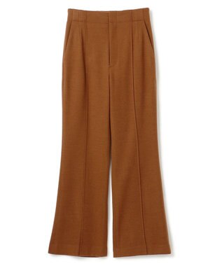BEIGE， MAZARINE / スリムフレアパンツ L.Brown