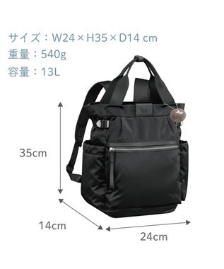 ACE BAGS & LUGGAGE Kanana project PJ-16 リュックサック 13L 540g 11903 カナナ プロジェクト 軽い ブラック